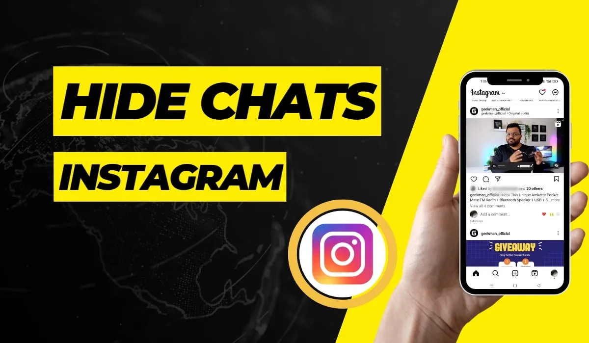 How to hide chats on Instagram (2023) StepByStep Guide Geekman