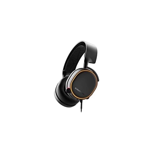 SteelSeries Arctis 5 | RGB Illumination | DTS Headphone: X v2.0 Surround | USB ChatMix Dial | Discord-Certified ClearCast Mic | PC, Playstation 5, PS4, Mobile - Black