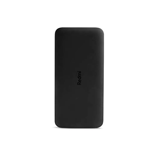 Redmi 10000mAh Li-Polymer Power Bank (Black), USB Type C and Micro USB Ports | Fast Charging