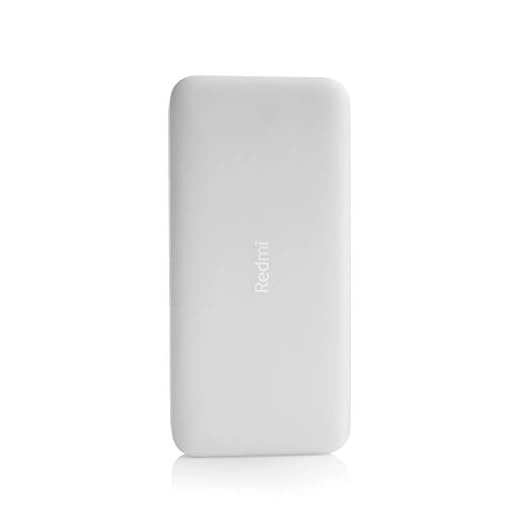 Redmi 20000mAh Li-Polymer Power Bank (White), USB Type C and Micro USB Ports | 18W Fast Charging