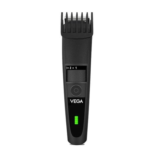VEGA T-3 Beard trimmer - Quick Charge, Corded/Cordless & USB Charging, 1N, Black, 240G