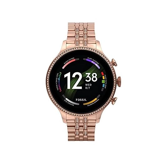 Fossil Gen 6 Digital Black Dial Women's Watch-FTW6077