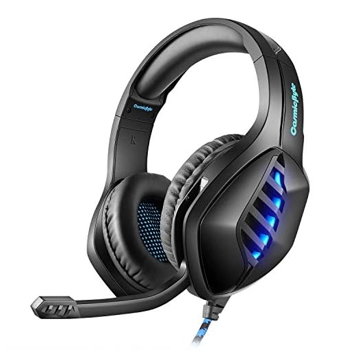 Cosmic Byte GS430 Gaming wired over ear Headphone, 7 Color RGB LED and Microphone