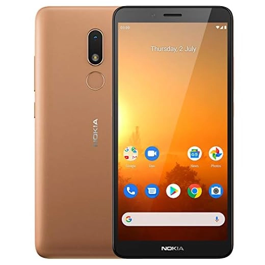 Nokia C3 (Sand, 2GB RAM, 16GB Storage) with No Cost EMI/Additional Exchange Offers