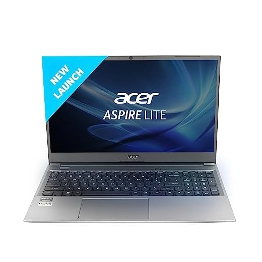 Acer Aspire Lite 12th Gen Intel Core i3-1215U Premium Metal Laptop (Windows 11 Home/8 GB RAM/512GB SSD) AL15-52, 39.62cm (15.6