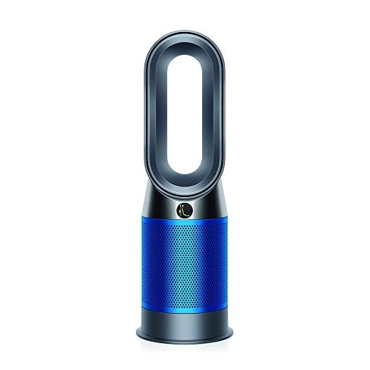 Dyson Pure Hot+Cool Air Purifier (Advanced Technology) with heater and bladeless fan, HP04 (Iron/Blue)