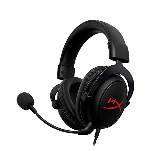 HyperX Cloud Core 7.1 Wired Gaming Headphones with Mic Black