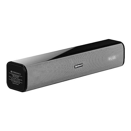 Zebronics Zeb-Vita Plus Portable Bar Speaker with Bluetooth Support, Micro Sd Card, USB Support and Aux Input(Grey)
