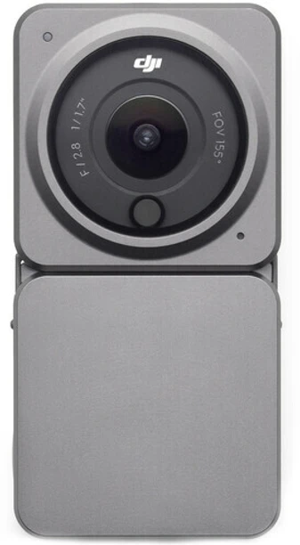 dji Osmo Power Combo with Module, Magnetic Versatility, 4K Recording Upto 120 fps and 155 Degree FOV, Portable and Wearable, Horizon Steady, AI Editor, 10 m Waterproof Sports and Action Camera (Black, 12 MP)
