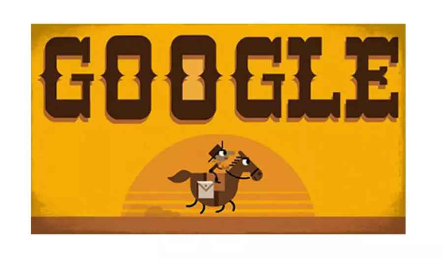 pony express google doodle