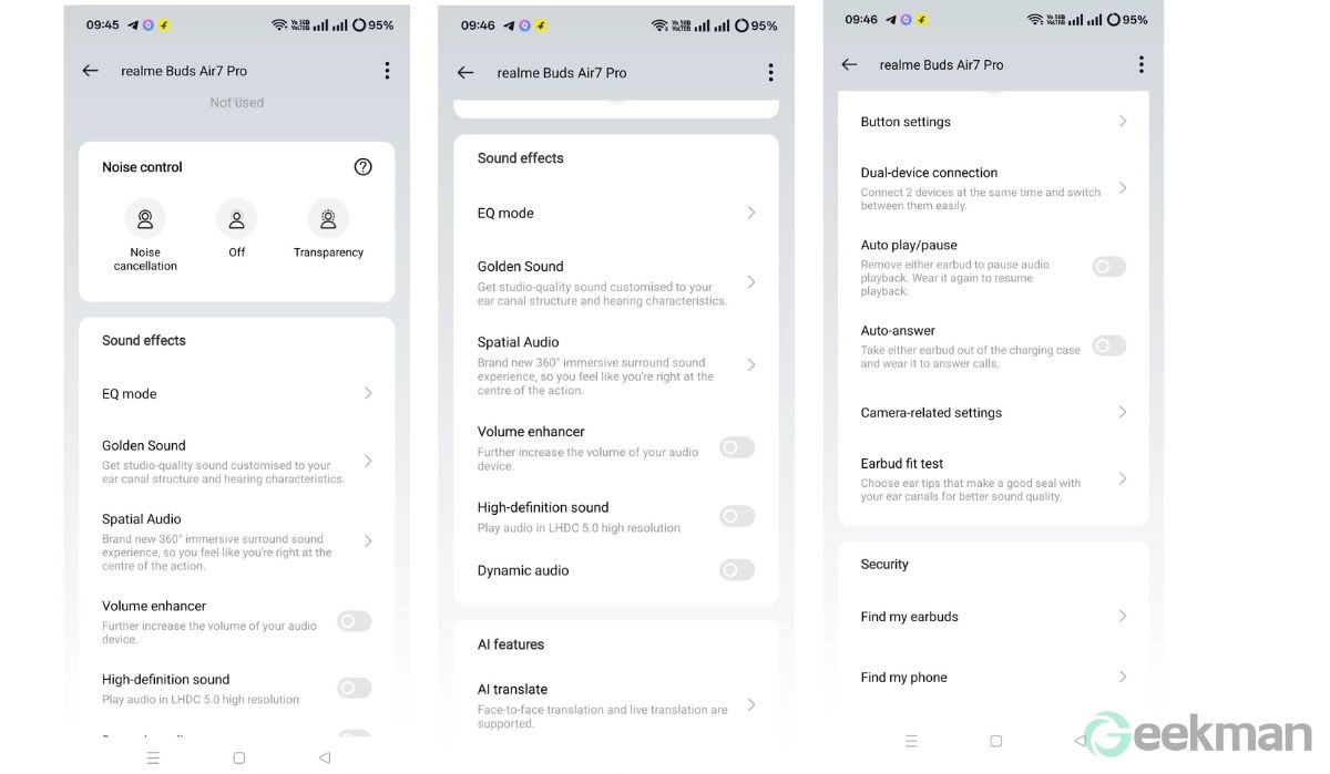 Realme Buds Air 7 Pro app