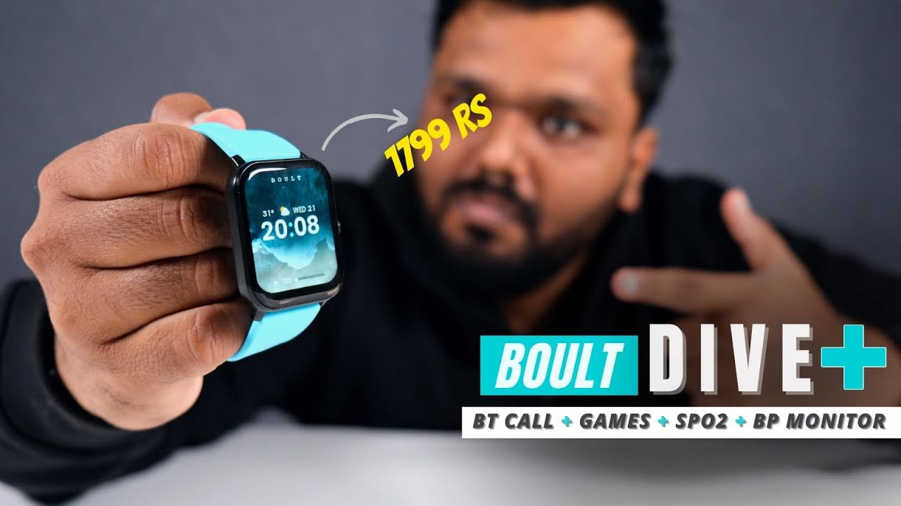 This 1799 Rupees Smartwatch Surprised Me! Boult Dive Plus Review