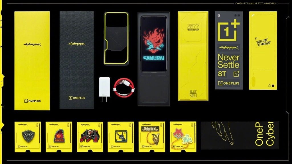 Oneplus 8T Cyberpunk 2077 Limited Edition Smartphone