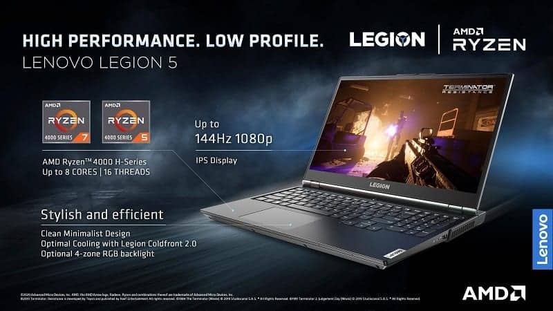 Lenovo Legion 5 gaming laptops launched