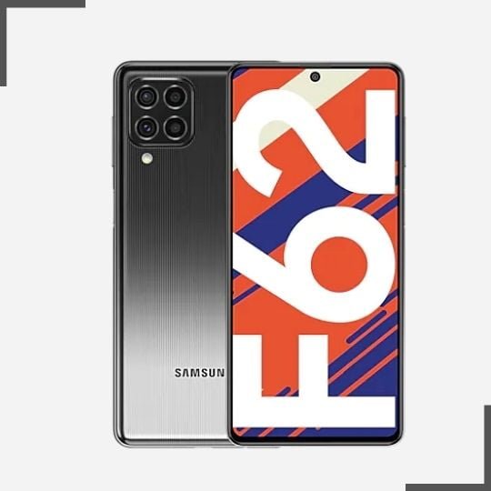 Best Phones Under 30000 In India (Oct 2021), 5G, FHD+ AMOLED display. 21 SAMSUNG Galaxy F62