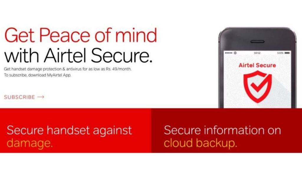 Airtel Secure Mobile Insurance