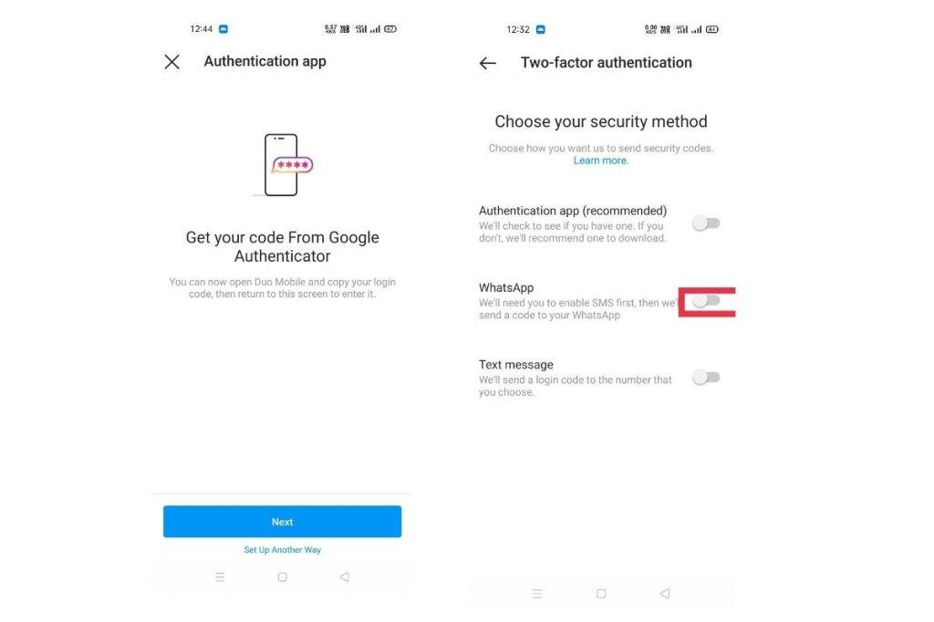 How To Use Whatsapp For Two-Factor Authentication On Instagram? 4 Whatsapp For Two-Factor Authentication instagram