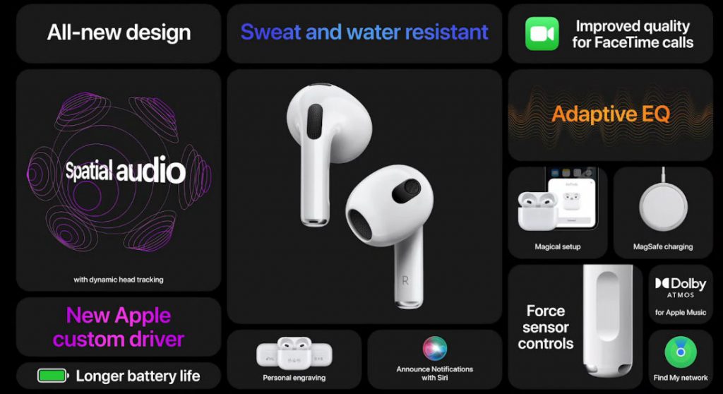 Apple Launched AirPods 3 With A New Design And Spatial Audio Support 2 Apple AirPods 3