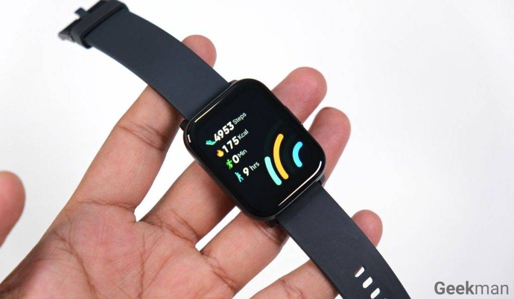 Realme TechLife Watch S100 Review, The True Budget Smartwatch 7 Realme TechLife Watch S100 display