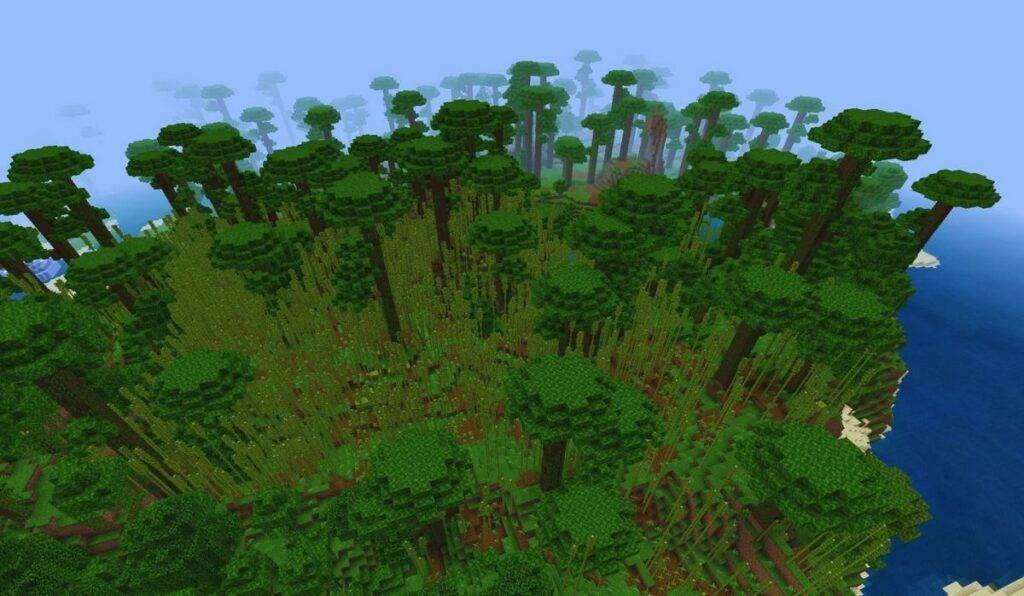 Coastal Bamboo Jungle Minecraft