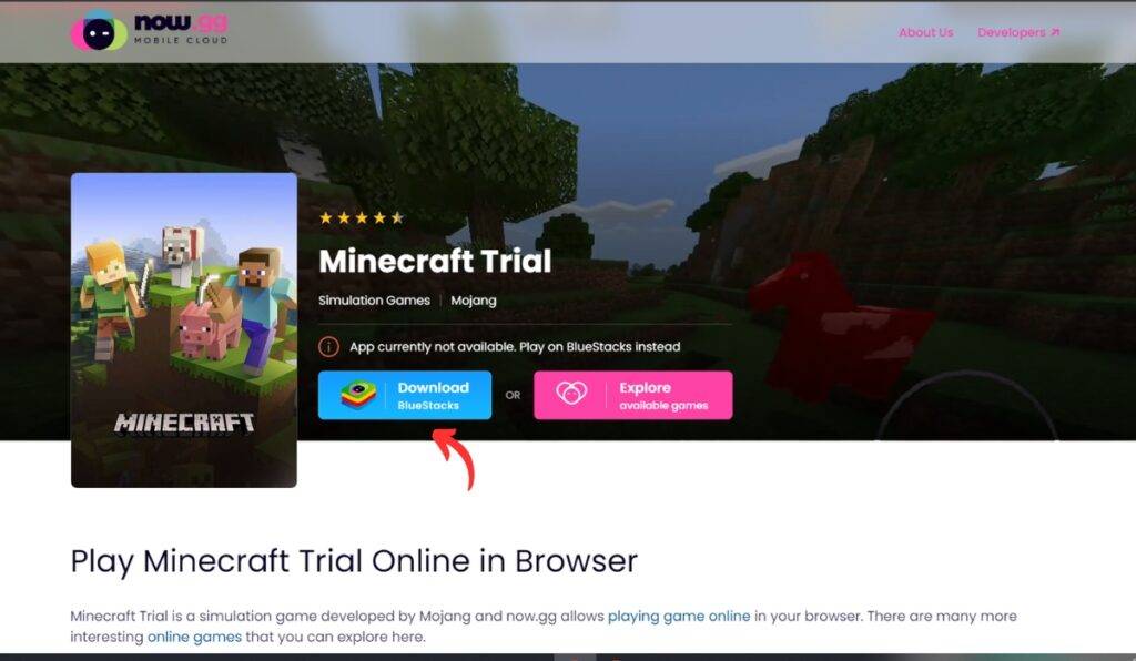 How to get Minecraft for free in 2023 12 now.gg Minecraft
