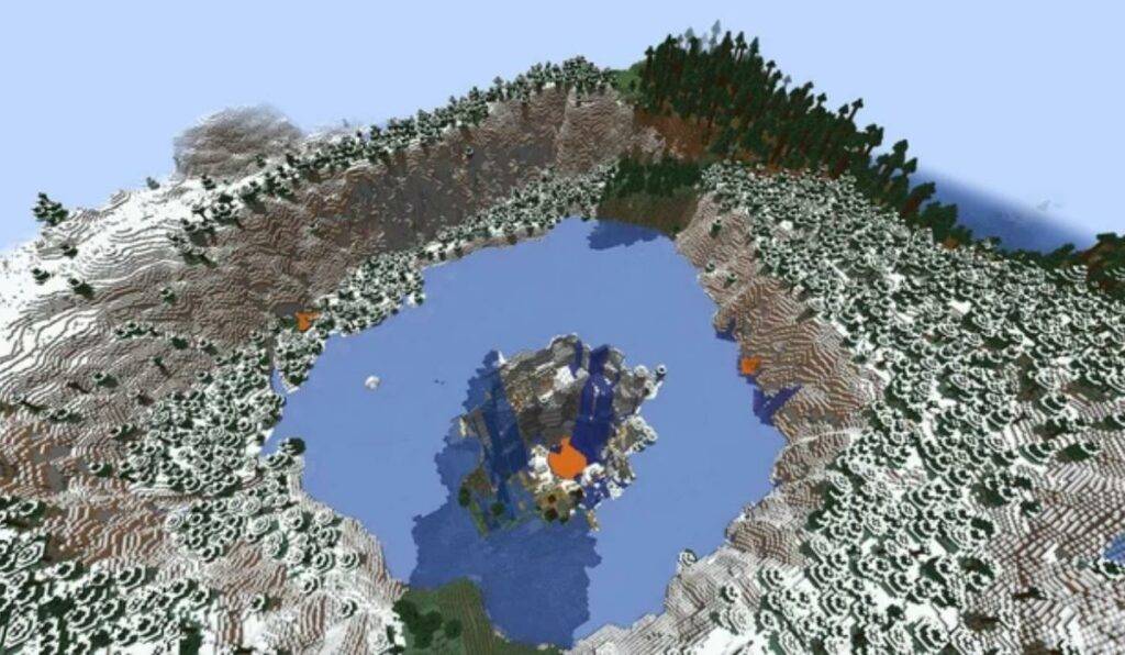 Sinkhole Mountain Minecraft