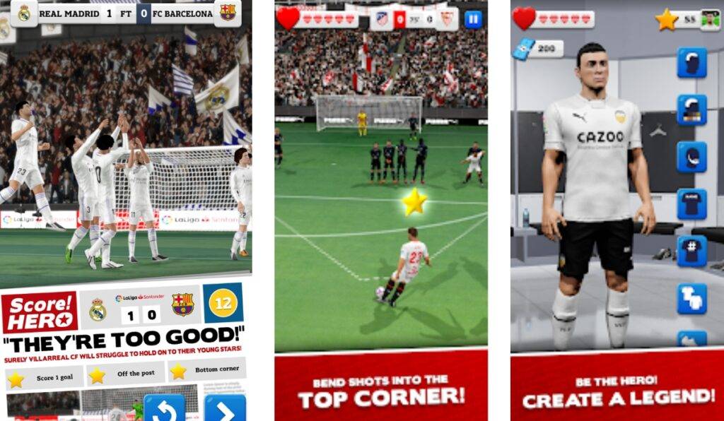 Score Hero on Android and iOS
