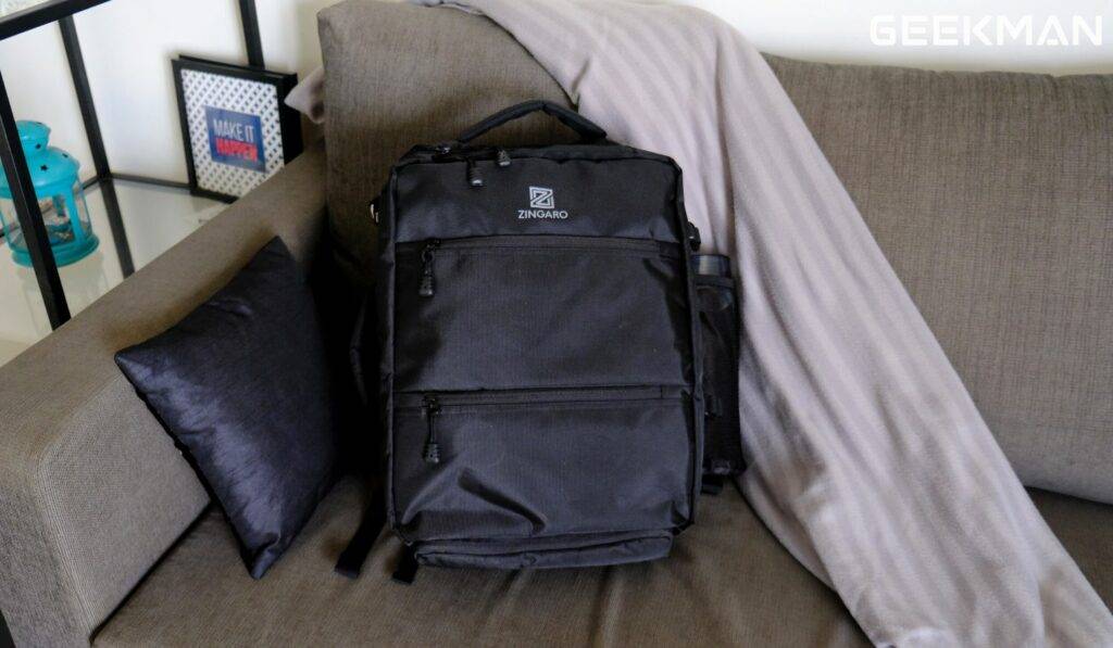 Zingaro Backpack Review, Ultimate Backpack With 35 Features Geekman